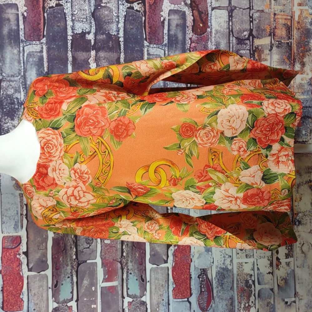 Sublimated Print Pull-over Sweater